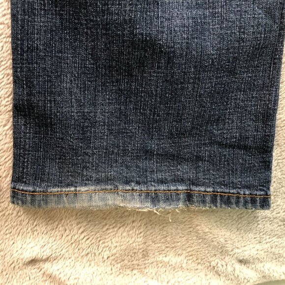 Riders By Lee Womens Jeans Size 34W Measured Bootcut Blue Denim Casual Classic - Picture 4 of 16